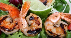 Recipe: Moroccan Mint Tea-Infused Veggie & Shrimp Skewers