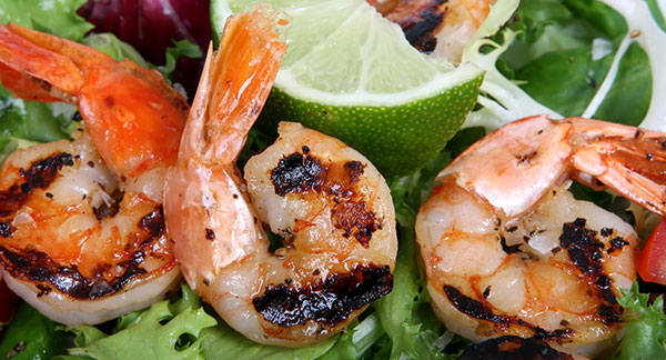 Recipe: Moroccan Mint Tea-Infused Veggie & Shrimp Skewers